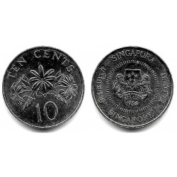 (51a) Singapur. 1986. 10 Cents (EBC)