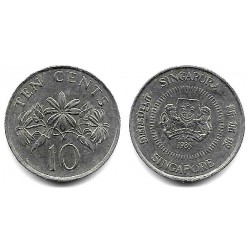 (51a) Singapur. 1985. 10 Cents (MBC)