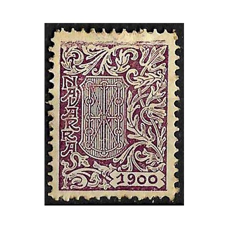 Viñeta Política. Nacionalistas de Navarra. Año 1900 (Usado)