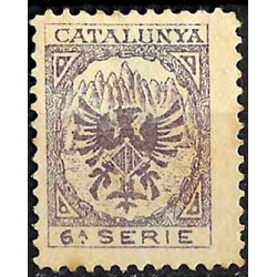 Viñeta Política. Catalunya. 6a Serie (Nuevo, con señal de fijasellos)