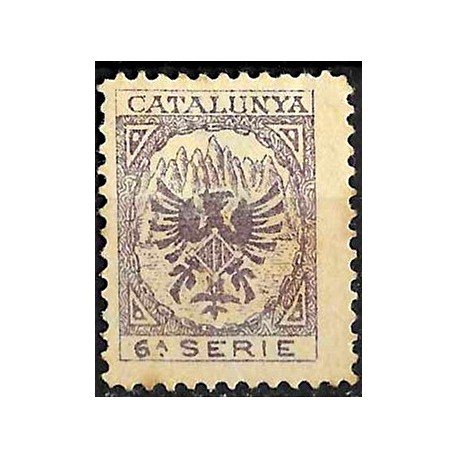 Viñeta Política. Catalunya. 6a Serie (Nuevo, con señal de fijasellos)