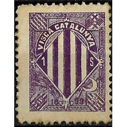 Viñeta Política. Visca Catalunya. 1 S (Usado)