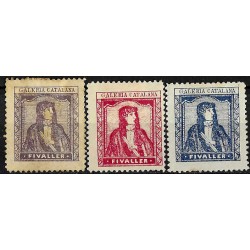 Viñeta Política. Galería Catalana. Fivaller (Nuevos, con señal de fijasellos y sin goma)