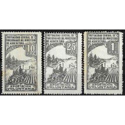 Viñetas. Mutualidad General de Funcionarios del Ministerio de Agricultura (Nuevos, sin goma)