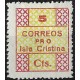 Viñeta Política. Pro Isla Cristina. 5 Céntimos (Nuevo, con señal de fijasellos)