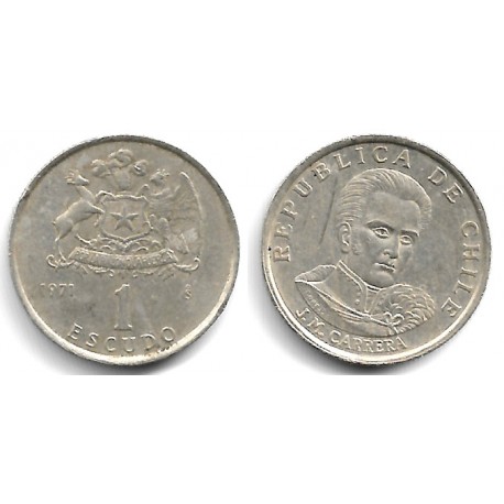 (197) Chile. 1971. 1 Escudo (MBC)