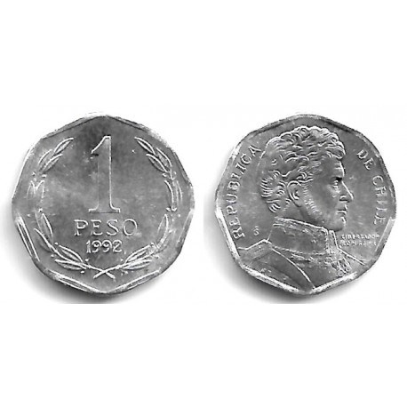 (231) Chile. 1992. 1 Peso (SC)