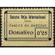 Viñeta. Socorro Rojo Internacional. Comité de Andújar. 0,25 (Nuevo, con señal de fijasellos)