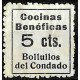 Viñeta. Cocinas Benéficas. Bollullos del Condado. 5 Céntimos (Usado)