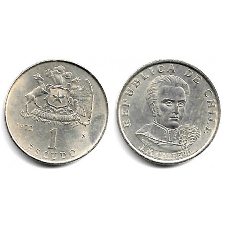 (197) Chile. 1972. 1 Escudo (MBC)