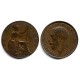 (808.1) Gran Bretaña. 1924. Half Penny (BC/BC-)
