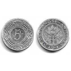 (33) Antillas Neerlandesas. 2000. 5 Cents (EBC+)