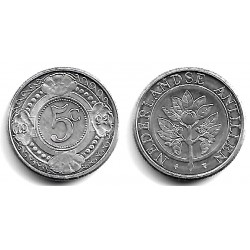 (33) Antillas Neerlandesas. 1993. 5 Cents (SC)