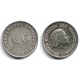 (4) Antillas Neerlandesas. 1965. ¼ Gulden (MBC+) (Plata)