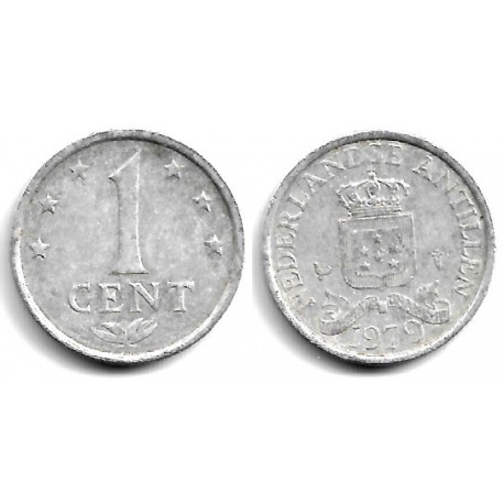 (8a) Antillas Neerlandesas. 1979. 1 Cent (BC)