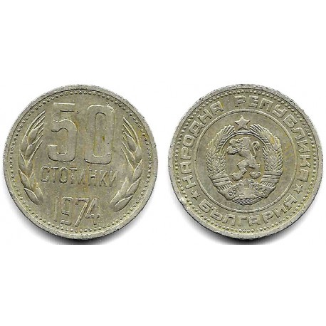 (89) Bulgaria. 1974. 50 Stotinki (MBC+)