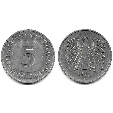 (140.1) Alemania. 1975(D). 5 Mark (MBC)