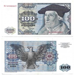 (34d) Alemania. 1980. 100 Mark (MBC)