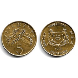 (99) Singapur. 1995. 5 Cents (SC)