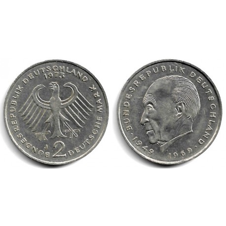 (124) Alemania. 1973(J). 2 Mark (MBC+)