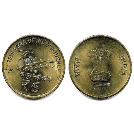 India. 2022. 5 Rupees (SC)