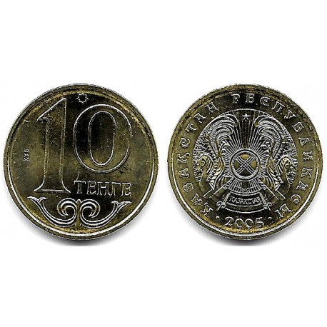 (25) Kazajstan. 2005. 10 Tenge (SC)