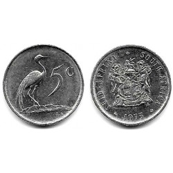 (84) Sudáfrica. 1975. 5 Cents (MBC)