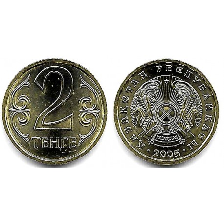 (64) Kazajstan. 2005. 2 Tenge (SC)