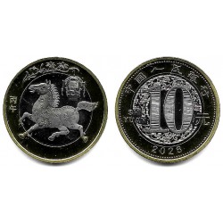 China. 2026. 10 Yuan (SC) Horóscopo Chino Año del Caballo