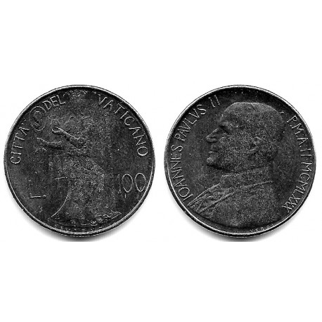 (145) Ciudad del Vaticano. 1980. 100 Lira (SC-)