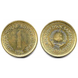 (86) Yugoslavia. 1986. 1 Dinara (EBC)