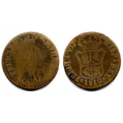 Fernando VII. 1810. 3 Cuartos (RC/RC+) Ceca de Cataluña