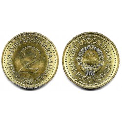 (87) Yugoslavia. 1985. 2 Dinara (EBC)