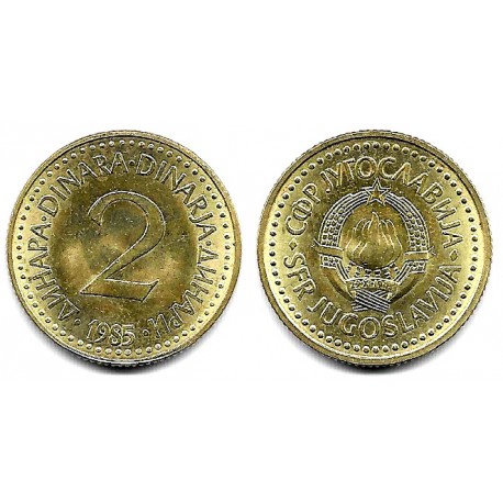 (87) Yugoslavia. 1985. 2 Dinara (EBC)