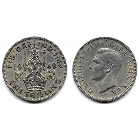 (864) Gran Bretaña. 1948. 1 Shilling (MBC)