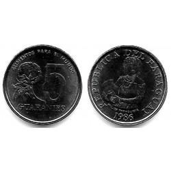 (166) Paraguay. 1986. 5 Guaranies (SC)
