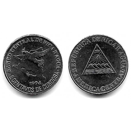 (80) Nicaragua. 1994. 5 Centavos (EBC)