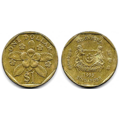 (103) Singapur. 1995. 1 Dollar (MBC-)