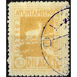 Viñeta. Dilar. 10 Céntimos. Lucha contra el Paro (Nuevo, con señal de fijasellos)