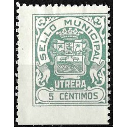 Viñeta. Utrera. 5 Céntimos (Nuevo, sin goma)