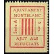 Viñeta. Montblanc. Ayuda a los Refugiados. 5 Céntimos (Nuevo, con señal de fijasellos)