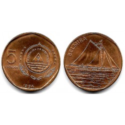 (36) Cabo Verde. 1994. 5 Escudos (EBC+)