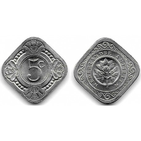 (6) Antillas Neerlandesas. 1962. 5 Cents (SC)