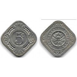 (6) Antillas Neerlandesas. 1965. 5 Cents (SC-)