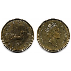 (186) Canadá. 1990. 1 Dollar (EBC+)