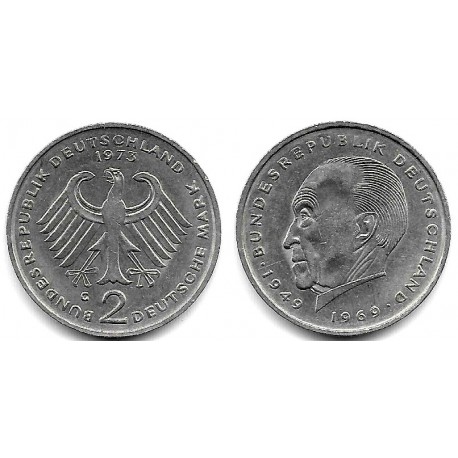 (124) Alemania. 1973(G). 2 Mark (MBC+)