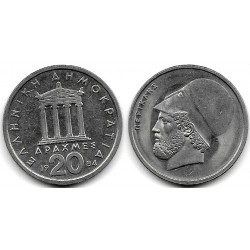 (133) Grecia. 1984. 20 Drachma (MBC+)