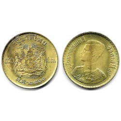 (Y81) Tailandia. 1957(2500). 50 Satang (EBC)