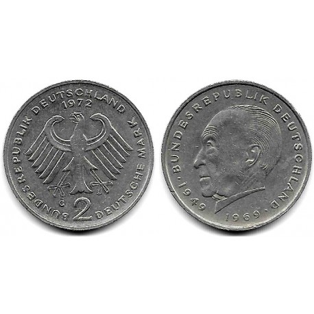 (124) Alemania. 1972(G). 2 Mark (MBC+)