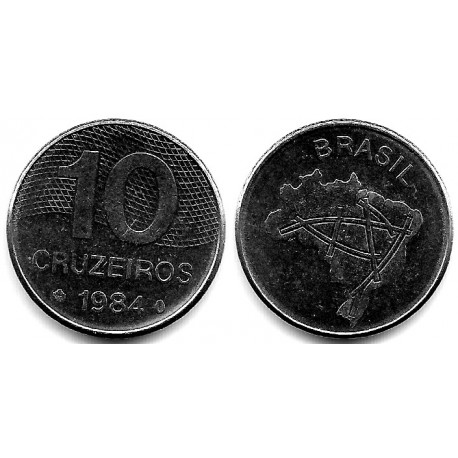 (592.1) Brasil. 1984. 10 Cruzeiros (EBC)